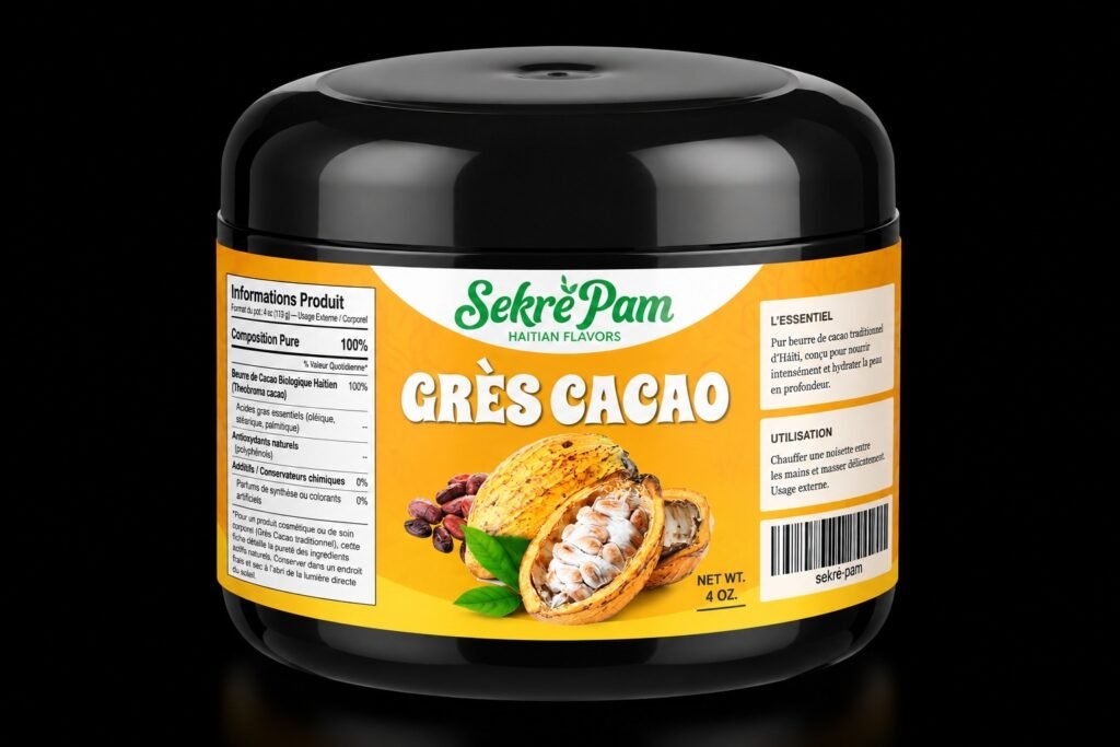 Organic Haitian cocoa butter